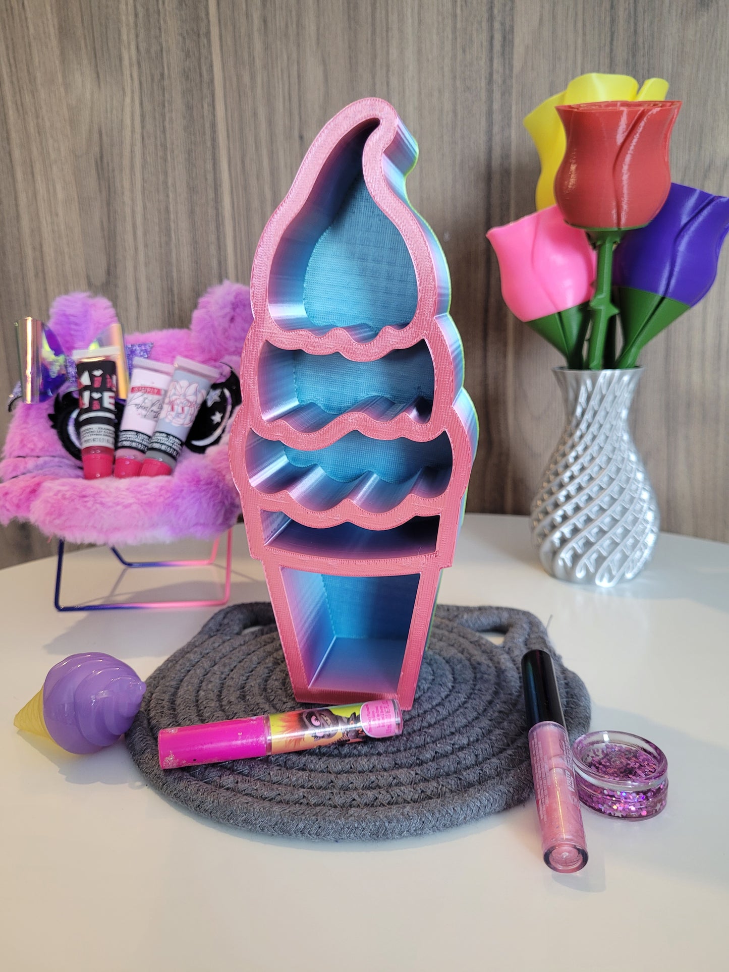 Ice cream mini shelf