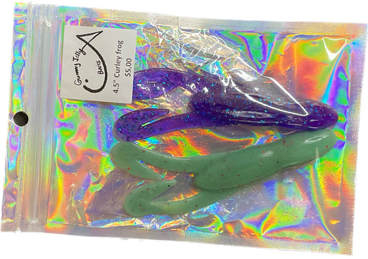 Curly Frog 4.5“ - Mixed colors