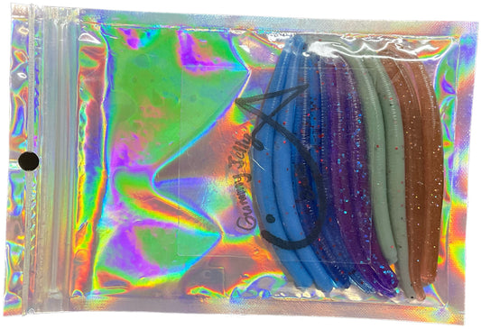 Worm 4 “ (Qty 10) - Mixed colors