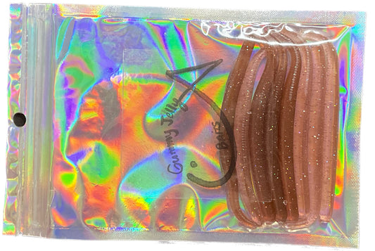 Worm 4 “ (Qty 8) - Mixed colors