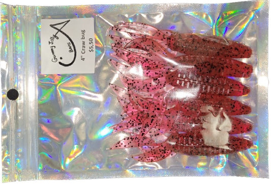 Craw Bug 4 “ - Blood Orange