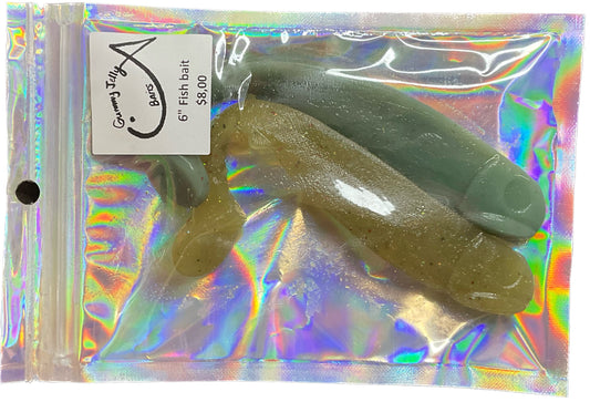 Fish bait 6 “ - Mixed colors