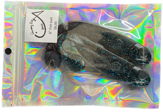 Fish bait 6 “ -  Night sky blue